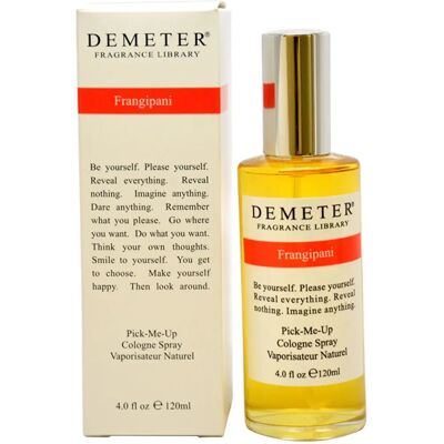 Eau de Cologne Frangipani Demeter - Unisex - Publicité Eau de Cologne Frangipani Demeter - Unisex - Publicité