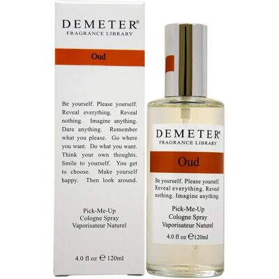 Demeter Oud Cologne Spray - Parfum unisexe bois d'agar 120ml - Publicité Demeter Oud Cologne Spray - Parfum unisexe bois d'agar 120ml - Publicité