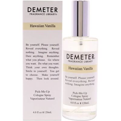 Demeter Hawaiian Vanilla Cologne - Femmes - 120ml - Publicité Demeter Hawaiian Vanilla Cologne - Femmes - 120ml - Publicité