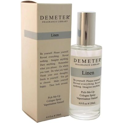Demeter Linen Eau de Cologne - Femmes - Parfum de Lin Frais - Publicité Demeter Linen Eau de Cologne - Femmes - Parfum de Lin Frais - Publicité