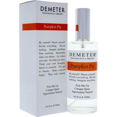 Demeter Tarte à la Citrouille - Eau de Cologne pour Femmes - 120ml - Publicité Demeter Tarte à la Citrouille - Eau de Cologne pour Femmes - 120ml - Publicité