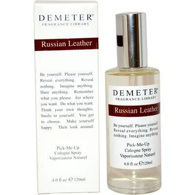 Déméter Cuir Russe - Parfum pour Femmes - Publicité Déméter Cuir Russe - Parfum pour Femmes - Publicité