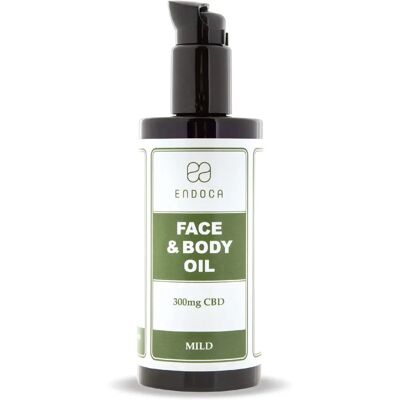 Olej CBD Endoca na Twarz i Ciało - 300mg - 200ml Olej CBD Endoca na Twarz i Ciało - 300mg - 200ml