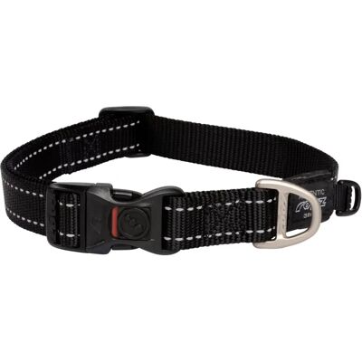 Rogz Utility Classic Halsband Schwarz - Halsband Rogz Utility Classic Halsband Schwarz - Halsband