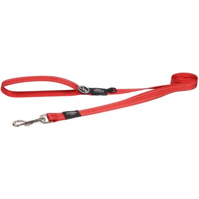 Correa Reflectante Rogz Classic Roja - Correa para perros Correa Reflectante Rogz Classic Roja - Correa para perros