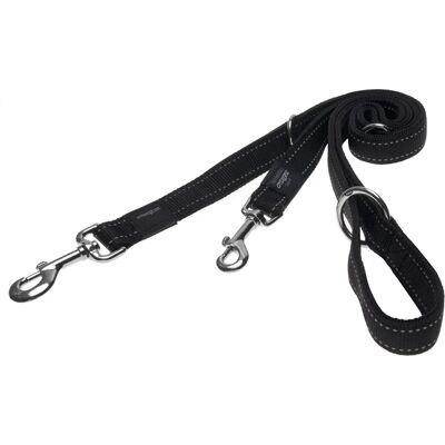 Laisse ROGZ Classiculti - Laisse pour chien en nylon - Longueur réglable - Publicité Laisse ROGZ Classiculti - Laisse pour chien en nylon - Longueur réglable - Publicité