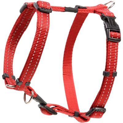 Rogz Rood reflecterend nylonhalsband - Halsband Rogz Rood reflecterend nylonhalsband - Halsband