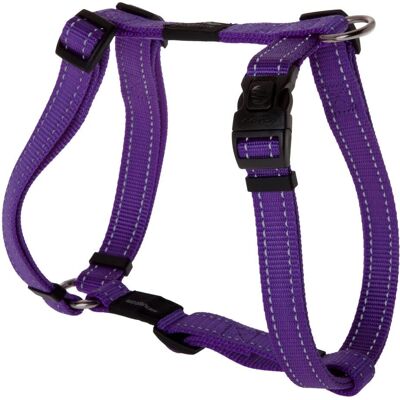 Harnais en nylon violet Rogz - Taille Moyenne Grande - Publicité Harnais en nylon violet Rogz - Taille Moyenne Grande - Publicité