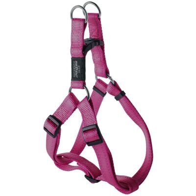 Harnais pour Chien Rose Réfléchissant Rogz - Facile à Mettre - Publicité Harnais pour Chien Rose Réfléchissant Rogz - Facile à Mettre - Publicité