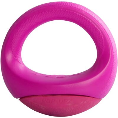 Giocattolo per cani Rogz Popz-Up - Frisbee auto-standing - Rosa Giocattolo per cani Rogz Popz-Up - Frisbee auto-standing - Rosa