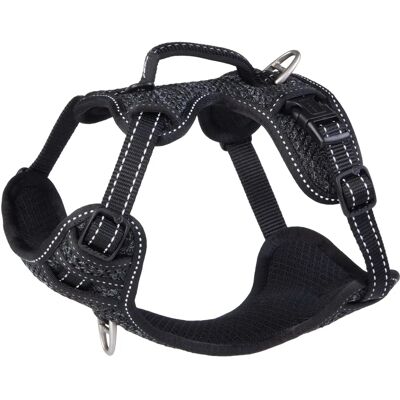 Rogz Zwart nylon hondenharnas - Klein Rogz Zwart nylon hondenharnas - Klein