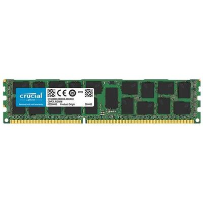Crucial 16GB DDR3 ECC Arbeitsspeicher - Speicherbaustein Crucial 16GB DDR3 ECC Arbeitsspeicher - Speicherbaustein