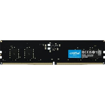 Crucial Crucial CT8G48C40U5 8 GB DDR5 4800 MHz ECC Speicher - Speicher-Modul Crucial Crucial CT8G48C40U5 8 GB DDR5 4800 MHz ECC Speicher - Speicher-Modul