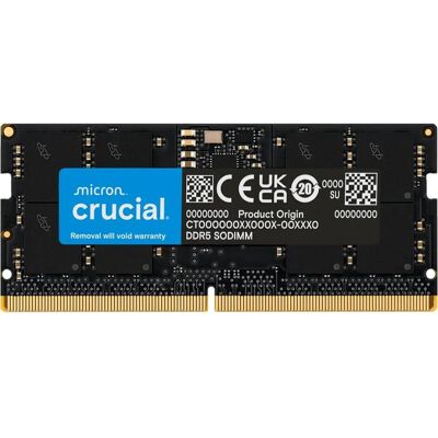 Crucial 32GB DDR5-5600 SO-DIMM RAM - RAM Crucial 32GB DDR5-5600 SO-DIMM RAM - RAM