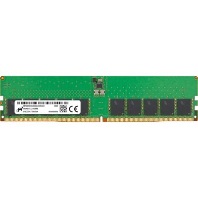 Micron 32GB DDR5 ECC Memory Module - 4800 MHz Micron 32GB DDR5 ECC Memory Module - 4800 MHz