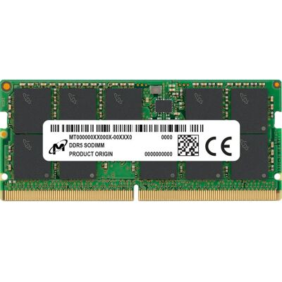 Micron - MTC20C2085S1TC56BR - 32 GB - DDR5 ECC - Memory Module Micron - MTC20C2085S1TC56BR - 32 GB - DDR5 ECC - Memory Module