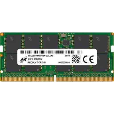 Micron MTC10C1084S1TC56BR - 16 GB DDR5 ECC SO-DIMM Micron MTC10C1084S1TC56BR - 16 GB DDR5 ECC SO-DIMM