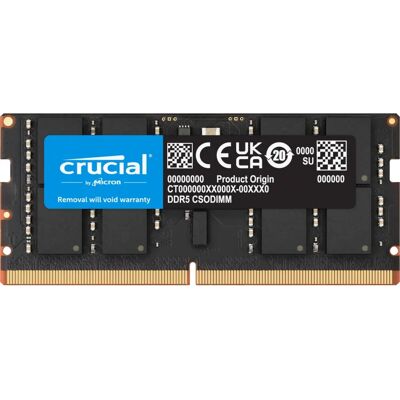 Crucial 32GB DDR5 Muistimoduuli - 6400 MT/s Crucial 32GB DDR5 Muistimoduuli - 6400 MT/s