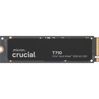 Crucial T710 2 TB NVMe SSD - PCIe 5.0 M.2 hűtőbordával Crucial T710 2 TB NVMe SSD - PCIe 5.0 M.2 hűtőbordával