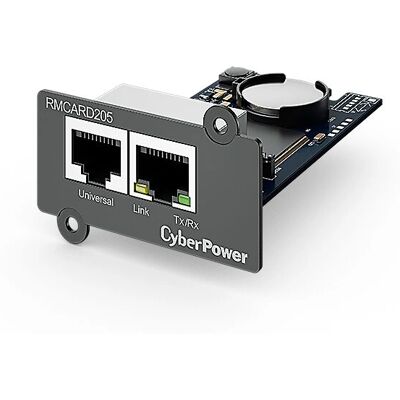 Cartão de gestão de rede UPS CyberPower RMCARD205 - Cartão de gestão de rede UPS Cartão de gestão de rede UPS CyberPower RMCARD205 - Cartão de gestão de rede UPS