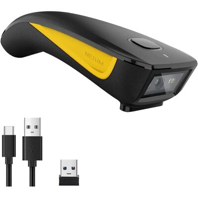 Leitor de Código de Barras Sem Fio NETUM C750 - 1D 2D QR para iOS Android PC POS Leitor de Código de Barras Sem Fio NETUM C750 - 1D 2D QR para iOS Android PC POS