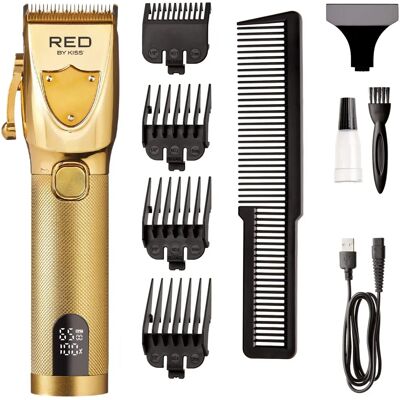 Cortadores de Cabelo Sem Fio Red By Kiss - Ultra Clean Cut - Cortador de Cabelo Cortadores de Cabelo Sem Fio Red By Kiss - Ultra Clean Cut - Cortador de Cabelo