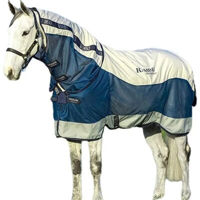 Horseware - Rambo Summer Series 0g - Navy/Grey Horseware - Rambo Summer Series 0g - Navy/Grey