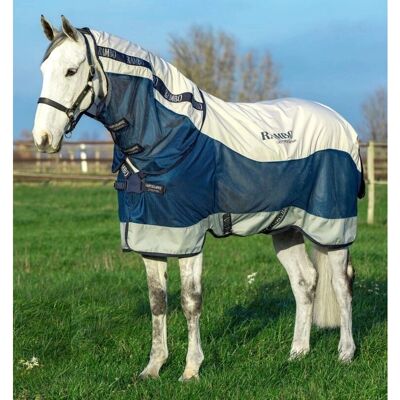 Horseware Rambo Summer Series Turnout - navy/grey Horseware Rambo Summer Series Turnout - navy/grey