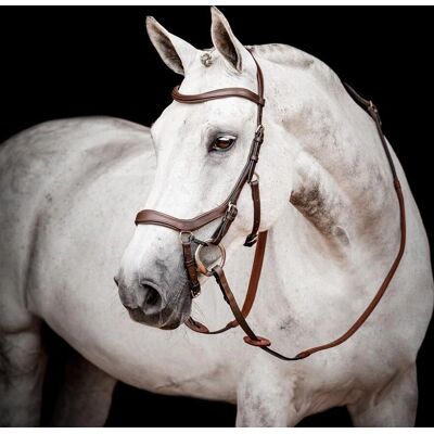 Horseware Micklem 2 Competition Zaumzeug - Dunkle Havana - Trense Horseware Micklem 2 Competition Zaumzeug - Dunkle Havana - Trense
