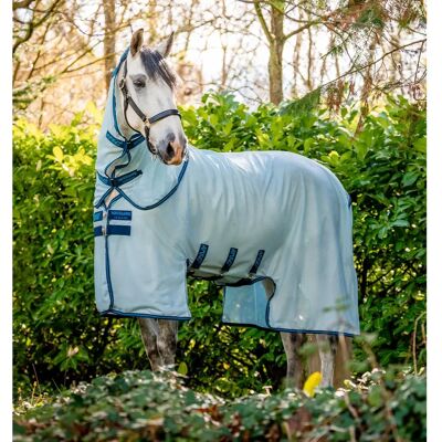 Horseware Ireland Azure Blue/ Navy & Electric Blue Fliegendecke - Pferdedecke Horseware Ireland Azure Blue/ Navy & Electric Blue Fliegendecke - Pferdedecke