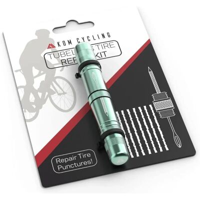 KOM Cycling Tubeless Tyre Repair Tool - Celeste KOM Cycling Tubeless Tyre Repair Tool - Celeste
