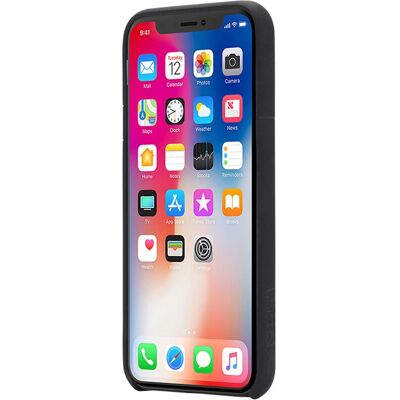 Incase INPH190378 silikonfodral för iPhone X Svart Incase INPH190378 silikonfodral för iPhone X Svart