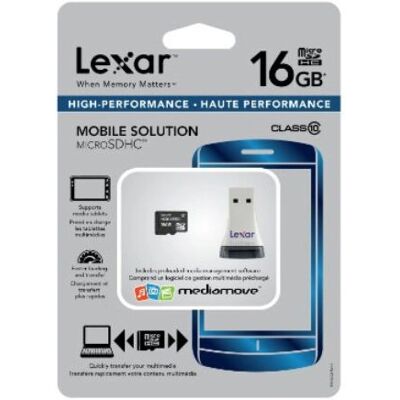 Lexar 16GB MicroSDHC Klass 10 - Minneskort Lexar 16GB MicroSDHC Klass 10 - Minneskort