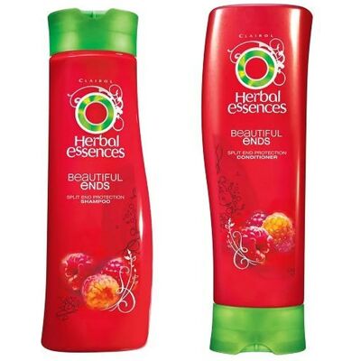 Herbal Essences Beautiful Ends Set Shampoo & Conditioner - Long Hair - Juicy Pomegranate Scent Herbal Essences Beautiful Ends Set Shampoo & Conditioner - Long Hair - Juicy Pomegranate Scent