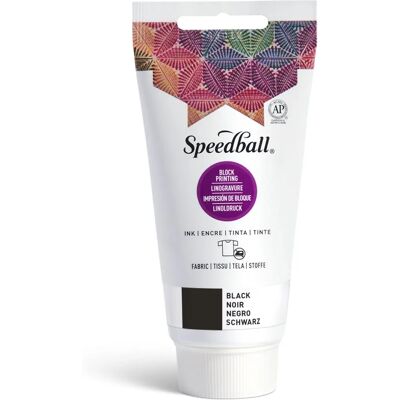 Speedball Speedball Fabric Ink - 75ml - Black - Fabric Printing Ink Speedball Speedball Fabric Ink - 75ml - Black - Fabric Printing Ink