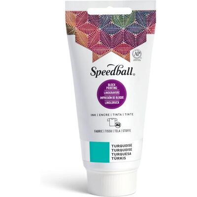 Speedball Turquoise Fabric Printing Ink - Fabric Printing Ink Speedball Turquoise Fabric Printing Ink - Fabric Printing Ink