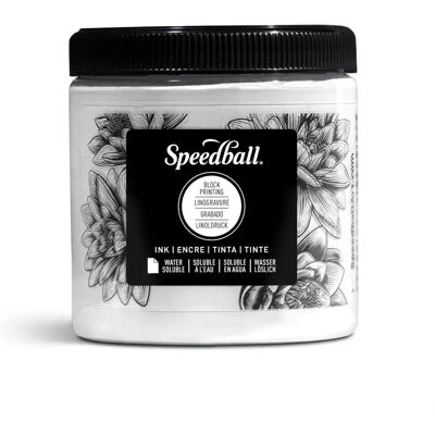 Speedball Black Water-Soluble Block Printing Ink - Printing Ink Speedball Black Water-Soluble Block Printing Ink - Printing Ink