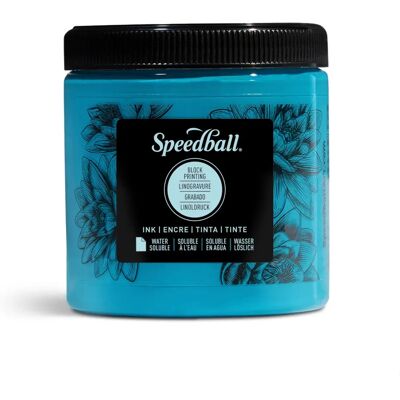 Speedball - Water-Soluble Block Ink - 236ml - Black - Ink Speedball - Water-Soluble Block Ink - 236ml - Black - Ink