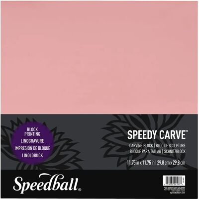 Speedball Speedy Carve Block 11.75 x 11.75 po - Bloc de gravure - Publicité Speedball Speedy Carve Block 11.75 x 11.75 po - Bloc de gravure - Publicité