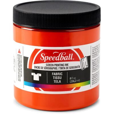 Speedball Orange Fabric Screen Printing Ink - Fabric Screen Printing Ink Speedball Orange Fabric Screen Printing Ink - Fabric Screen Printing Ink