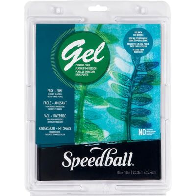 Speedball Speedball Gel Printing Plate 8 x 10 - Printing Plate Speedball Speedball Gel Printing Plate 8 x 10 - Printing Plate
