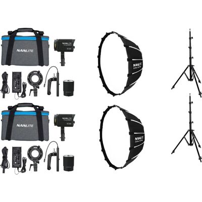 Nanlite Forza 60B II Bi-Farben LED Kit - Leicht und Stark Nanlite Forza 60B II Bi-Farben LED Kit - Leicht und Stark
