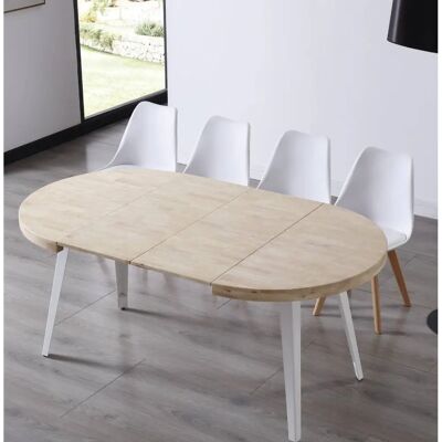Home Heavenly Mesa Redonda Extensible Skadi - Muebles Home Heavenly Mesa Redonda Extensible Skadi - Muebles