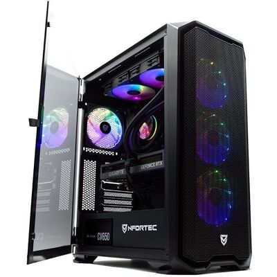 PC de Bureau AMD Ryzen 7 5800X - 32GB DDR4, 1TB SSD, RTX 4060 Ti PC de Bureau AMD Ryzen 7 5800X - 32GB DDR4, 1TB SSD, RTX 4060 Ti