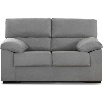Home Heavenly - Sofá Denver - Microfibra, Gris - 2 Plazas Home Heavenly - Sofá Denver - Microfibra, Gris - 2 Plazas