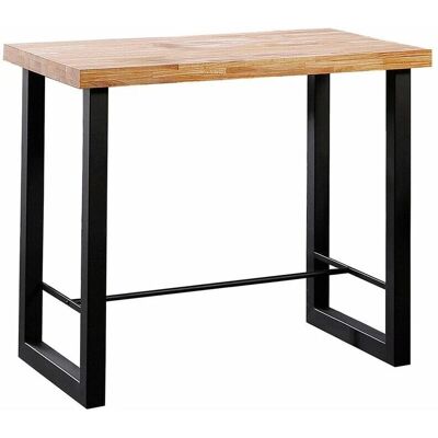 Mesa Darek Industrial de Home Heavenly - Patas en 'U', Madera Natural, 120x70 cm Mesa Darek Industrial de Home Heavenly - Patas en 'U', Madera Natural, 120x70 cm
