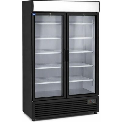 Mastro Noir - Armoire Réfrigérée Verticale - 1140 Litres - Publicité Mastro Noir - Armoire Réfrigérée Verticale - 1140 Litres - Publicité