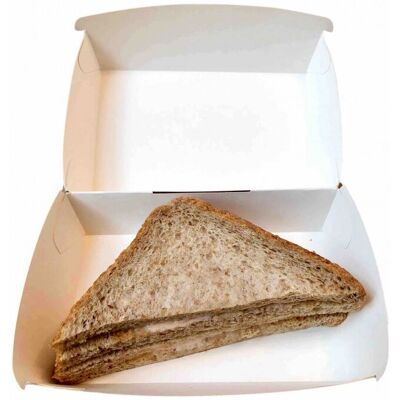 SDG Boîte Bio Rectangulaire à Hamburger - Lot de 500 - Emballage alimentaire - Publicité SDG Boîte Bio Rectangulaire à Hamburger - Lot de 500 - Emballage alimentaire - Publicité
