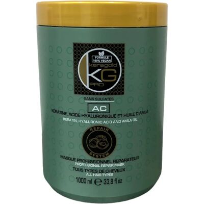 Keragold Pro AC Biotine Masque Capillaire - Réparation en Profondeur, Tous Types de Cheveux - Publicité Keragold Pro AC Biotine Masque Capillaire - Réparation en Profondeur, Tous Types de Cheveux - Publicité