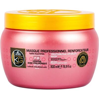 Masque renforçateur à la biotine Keragold Pro - 500ml - Publicité Masque renforçateur à la biotine Keragold Pro - 500ml - Publicité